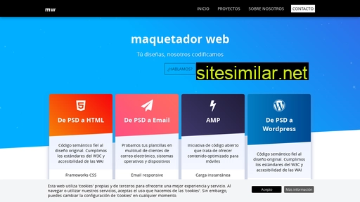 maquetadorweb.es alternative sites