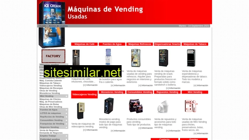 maquinas-de-vending-usadas.es alternative sites