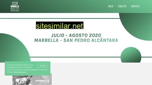 marbellamusicfest.es alternative sites
