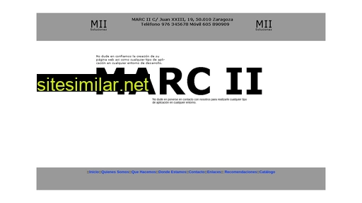 Marc400 similar sites