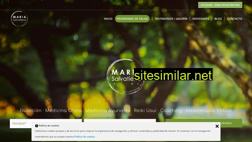 mariasalvatierra.es alternative sites