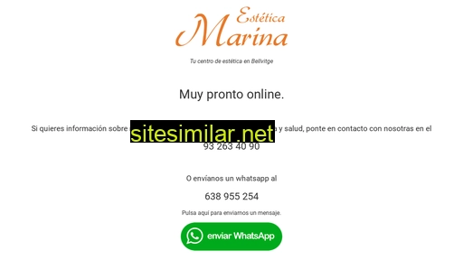 marinaestetica.es alternative sites