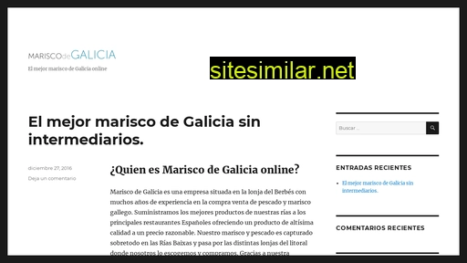 mariscodegalicia.es alternative sites