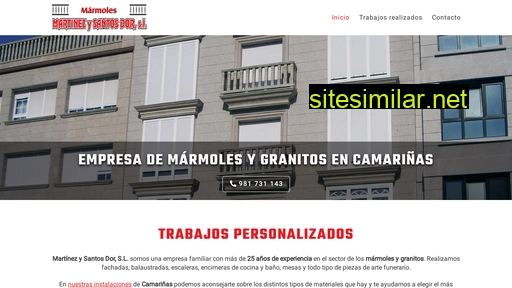 marmolesmartinezysantos.es alternative sites