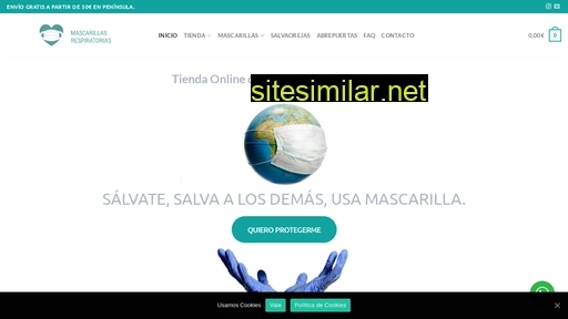 mascarillasrespiratorias.es alternative sites