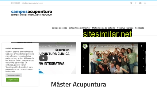 masteracupuntura.es alternative sites
