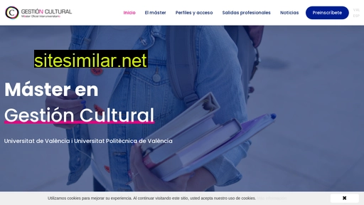 mastergestioncultural.es alternative sites