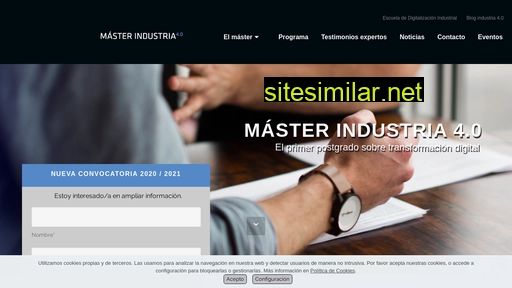 Masterindustria40 similar sites