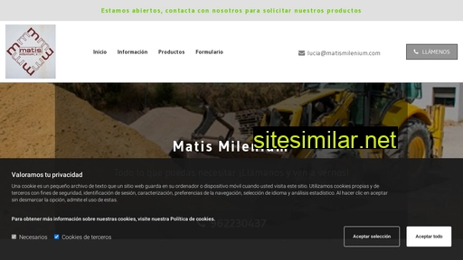 materialesdeconstruccionmatismilenium.es alternative sites