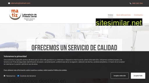 matizlaboratoriodental.es alternative sites
