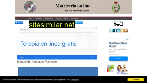 matriceriaonline.es alternative sites
