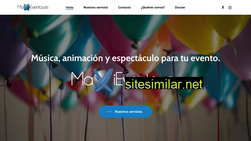 maxieventos.es alternative sites