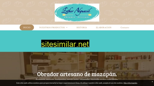 mazapanes-estheralguacil.es alternative sites