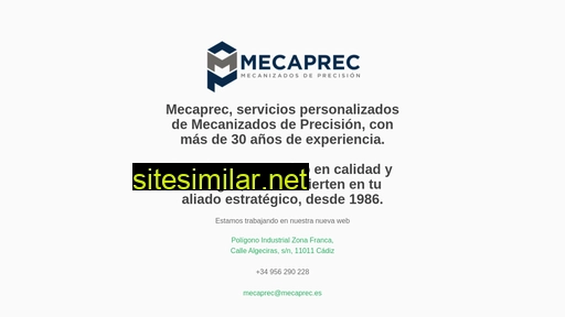 mecaprec.es alternative sites