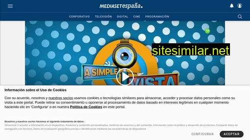 mediaset.es alternative sites