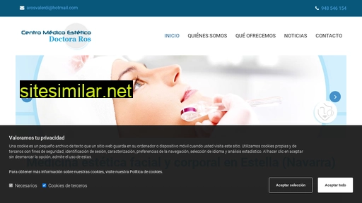 medicinaesteticadoctoraros.es alternative sites