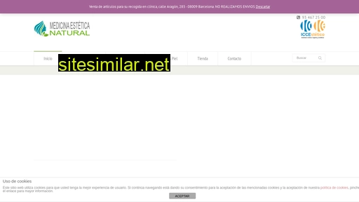 medicinaesteticanatural.es alternative sites