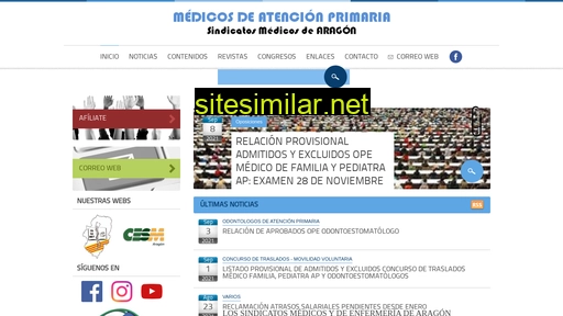 medicosdeatencionprimaria.es alternative sites