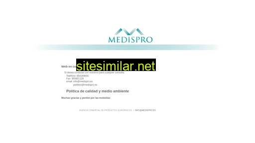Medispro similar sites