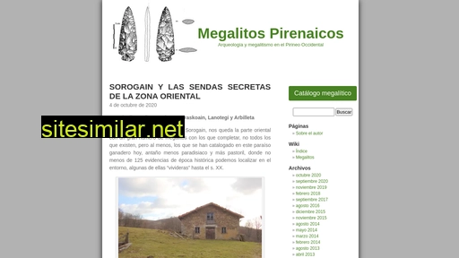 megalitos.txoperena.es alternative sites