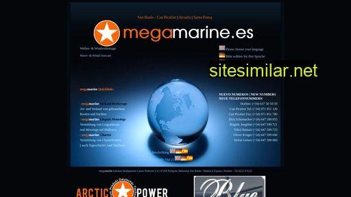 megamarine.es alternative sites