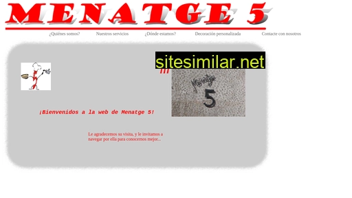 Menatge5 similar sites
