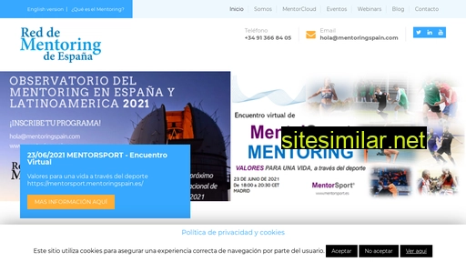 mentoringspain.es alternative sites