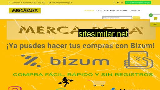 mercaropa.es alternative sites