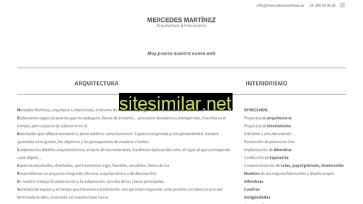 mercedesmartinez.es alternative sites