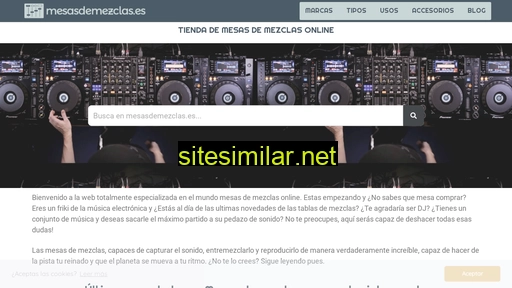 mesasdemezclas.es alternative sites