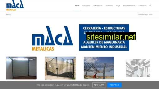 metalicasmaca.es alternative sites