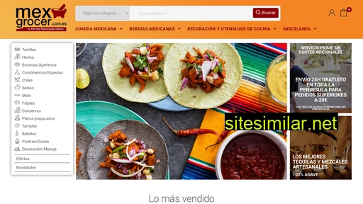 mexgrocer.com.es alternative sites