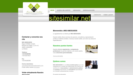 mgiabogados.es alternative sites
