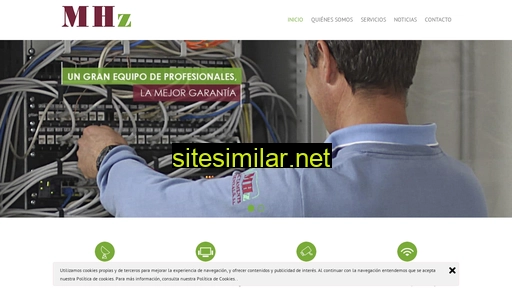 mhztelecomunicaciones.es alternative sites