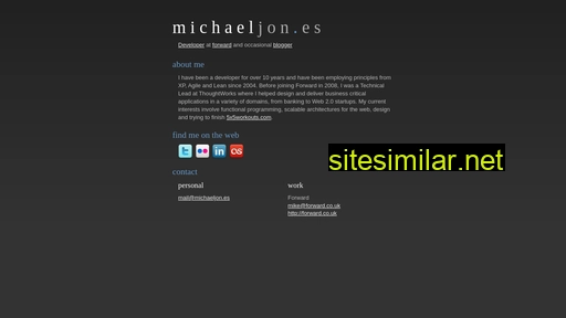 michaeljon.es alternative sites