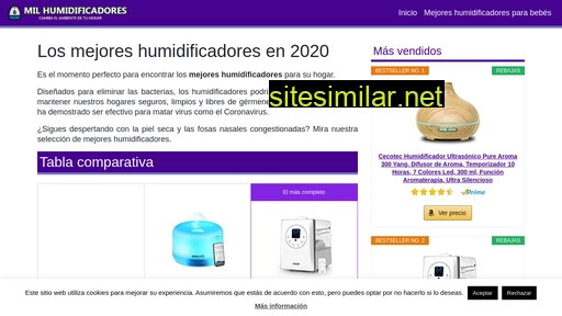 milhumidificadores.es alternative sites