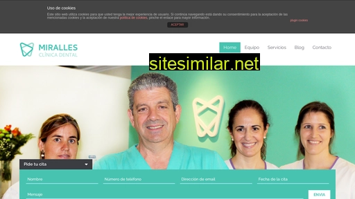 mirallesclinicadental.es alternative sites