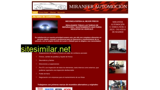 miranferautomocion.es alternative sites