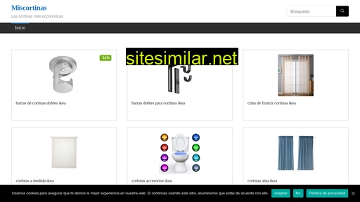 miscortinas.es alternative sites