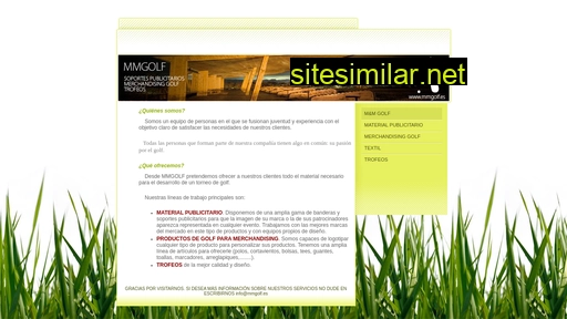 mmgolf.es alternative sites