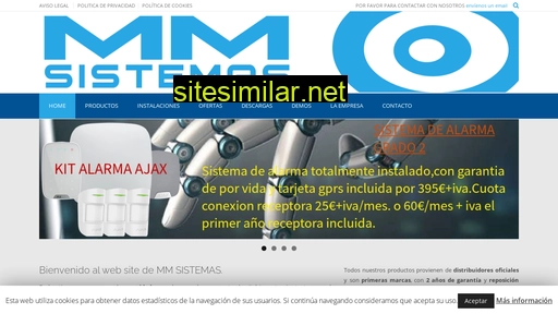 mmsistemas.es alternative sites