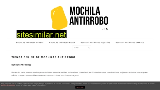 mochilaantirrobo.es alternative sites