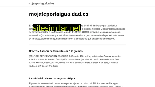 mojateporlaigualdad.es alternative sites
