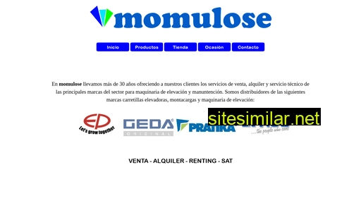 momulose.es alternative sites