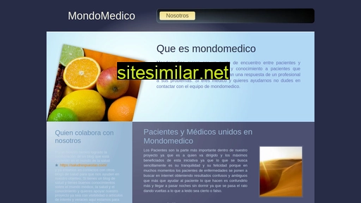 Mondomedico similar sites