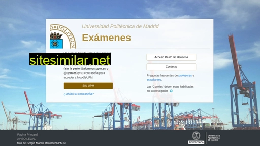 moodle-exam.upm.es alternative sites