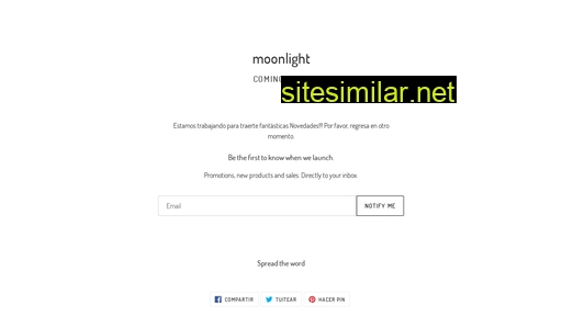 moonlightstore.es alternative sites