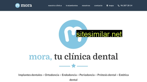 moraclinicadental.es alternative sites