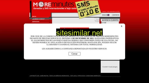 moreminutes.es alternative sites