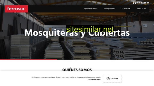 mosquiterasycubiertas.es alternative sites